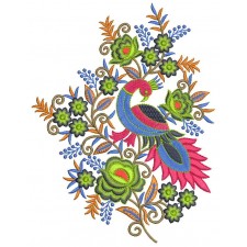 Applique Embroidery Design For Bed Sheets 26370