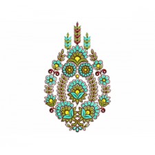Applique Embroidery Designs For Kurti