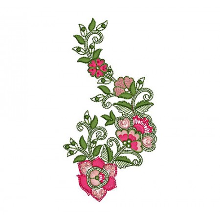 Applique Embroidery Flower Patch 