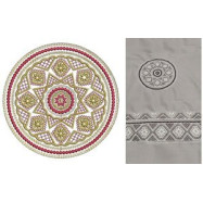 African Cap Embroidery Design 21553