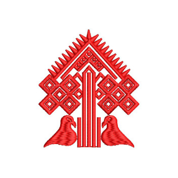 Assamese Applique Embroidery Design