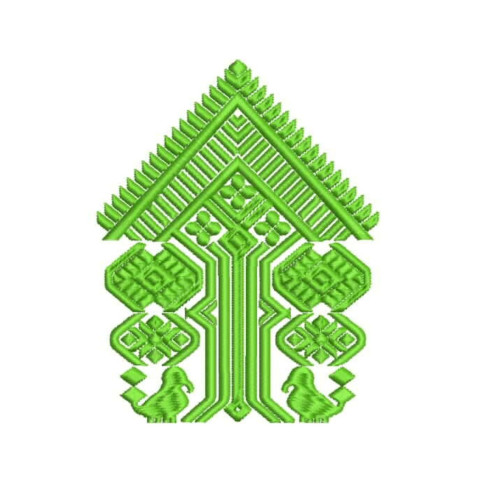 Assamese Embroidery Motif Design
