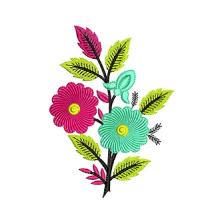 Attractive Embroidery Patch Pattern