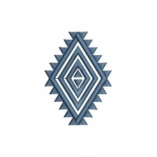 Aztec Spirit - Bold Tribal Embroidery Design