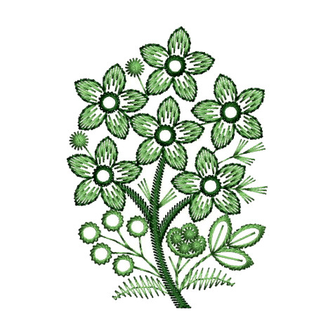 Beautiful Embroidery Flowers