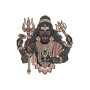 Bhairava God Embroidery Design
