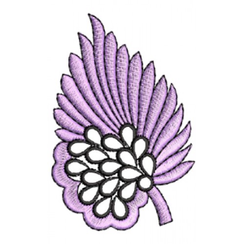 Bird feather Embroidery Design