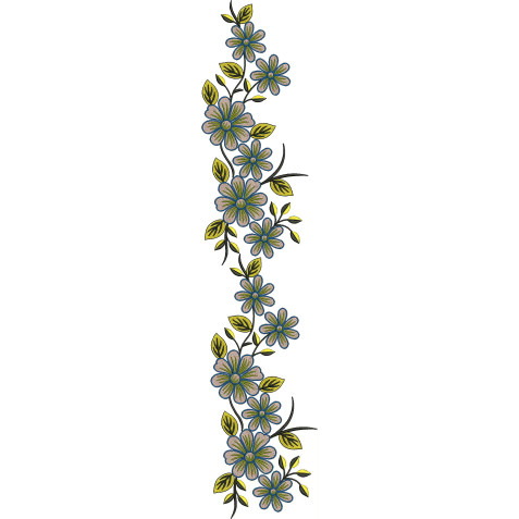 Blossom Tree Embroidery Design