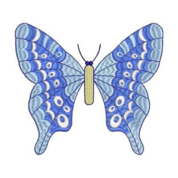 EmbDesignTube.com - Premium-Blue-Morpho-Butterfly-Applique-Embroidery-Design