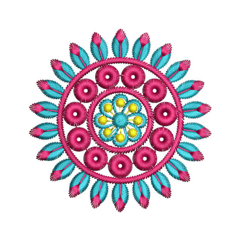 Bohemic Mandala Embroidery