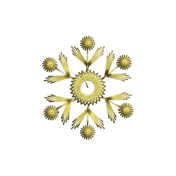 Boho Style Embroidery Butti Pattern