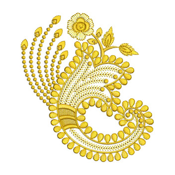 Brazilian Embroidery Butta