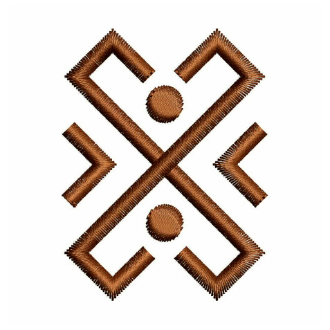 Buddhism Sacral Symbols Embroidery