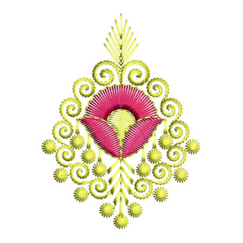 Butta Embroidery Design For Kurti