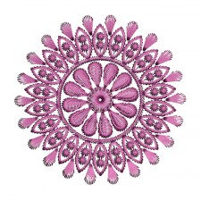 Circle Motif Embroidery Design