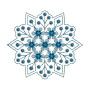 Circle Motif Embroidery Applique