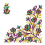 Classic Corner Embroidery For Linen Napkins