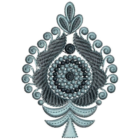 Creative Applique Embroidery Design 25057
