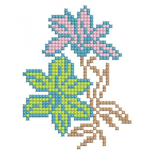 Cross Stitch Embroidery Machine Design 26442