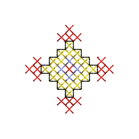 Cross Stitch Embroidery For Socks
