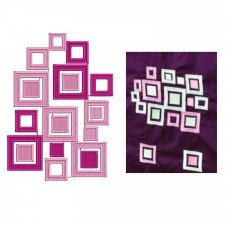 Delicate Square Butta Embroidery Design (2 Colors) Delicate Square Butta Embroidery Design (2 Colors)