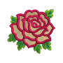 Easy Flower Embroidery Design