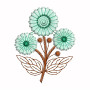 Easy Flowers To Embroidery