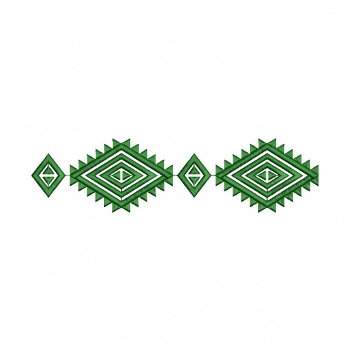 Echoes of Ukraine - Tribal Stripe Embroidery Design