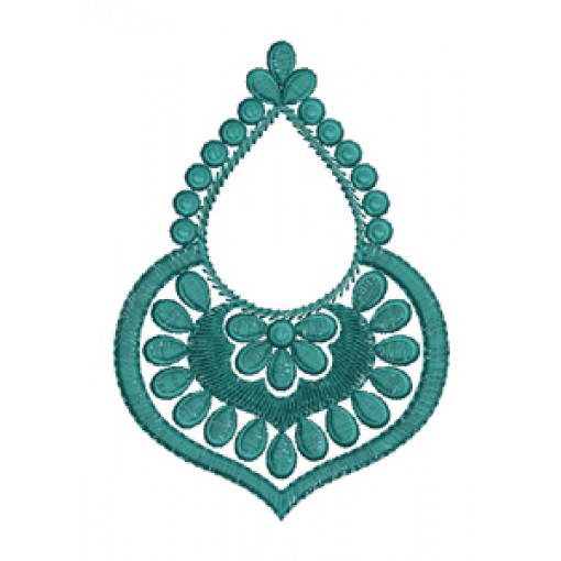 Elegant Embroidery Applique Design