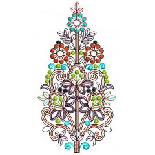 Embroidery Patch For Kurtis 21JN09