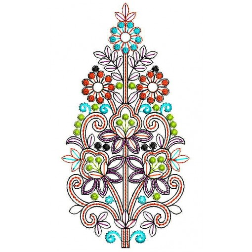 Embroidery Patch For Kurtis 21JN09