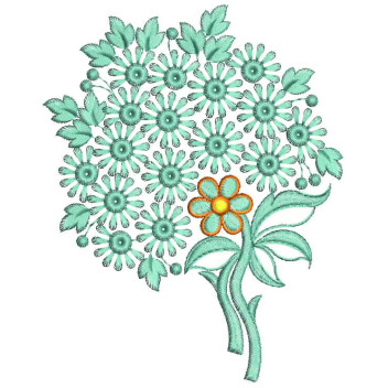 Embroidery buta Design 26302