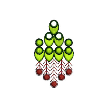 Embroidery Butti For Socks