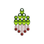 Embroidery Butti For Socks