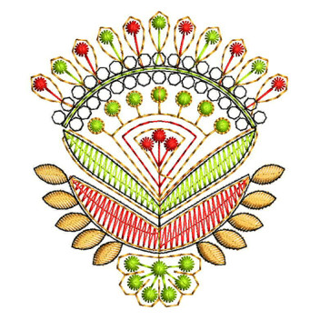 Embroidery Design For Short Kurtas