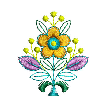Embroidery Flower For Scarves