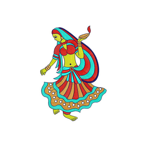 Embroidery For Banjara Choli