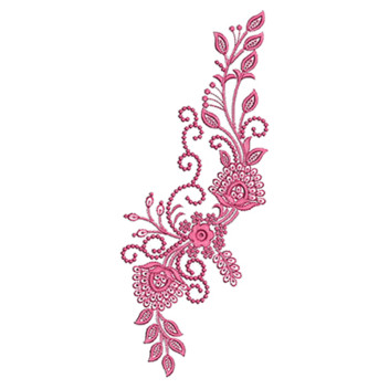 Embroidery For Transparent Curtains