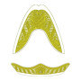 Embroidery Mojari Design With Leaves
