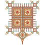 Ethnic Machine Embroidery Design 26308