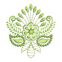 Ethnic Sling Bag Embroidery Design
