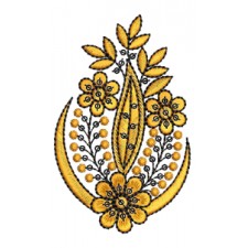 Floral Sequins Embroidery Designs