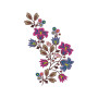 Floral Design For Embroidery Curtains