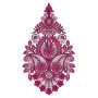 Floral Paisley Pattern Embroidery