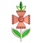 Flower Embroidery Design For Face Mask