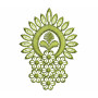 Flower Jumka Bunch Embroidery
