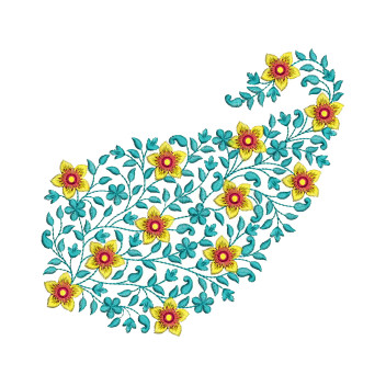 Flower Paisley Embroidery