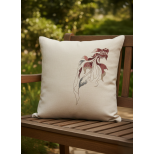 Flowing Koi Fish Vertical Panel Embroidery Design