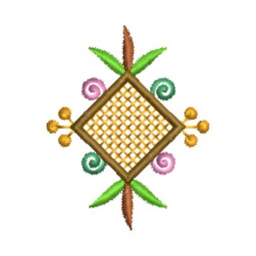 Geometric African Patch Embroidery Design Geometric African Patch Embroidery Design