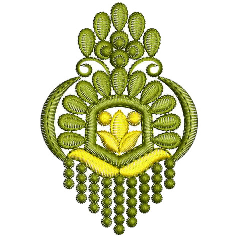Hand Kerchief Embroidery Design 25298
